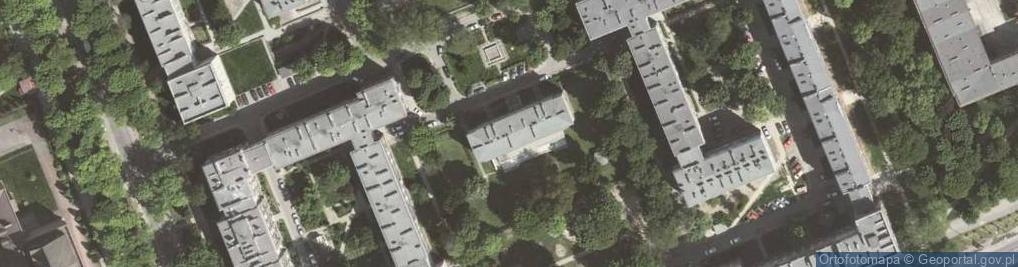 Zdjęcie satelitarne Samorządowe Przedszkole Nr 102