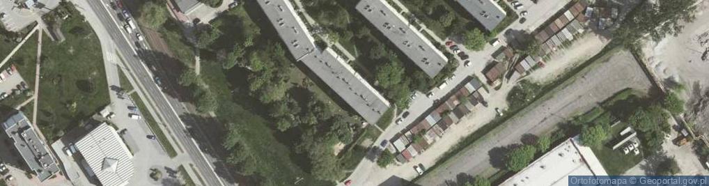 Zdjęcie satelitarne Samorządowe Przedszkole nr 129 Skrzaty