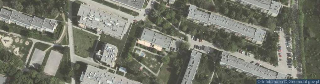 Zdjęcie satelitarne Samorządowe Przedszkole Nr 150