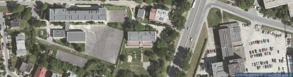 Zdjęcie satelitarne Samorządowe Przedszkole Nr 162 Im. Wawelskiego Smoka