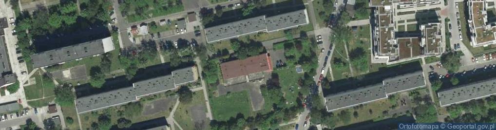 Zdjęcie satelitarne Samorządowe Przedszkole Nr 165