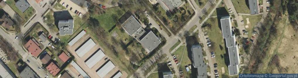 Zdjęcie satelitarne Tęczowe Przedszkole Z Oddziałami Integracyjnymi Nr 24