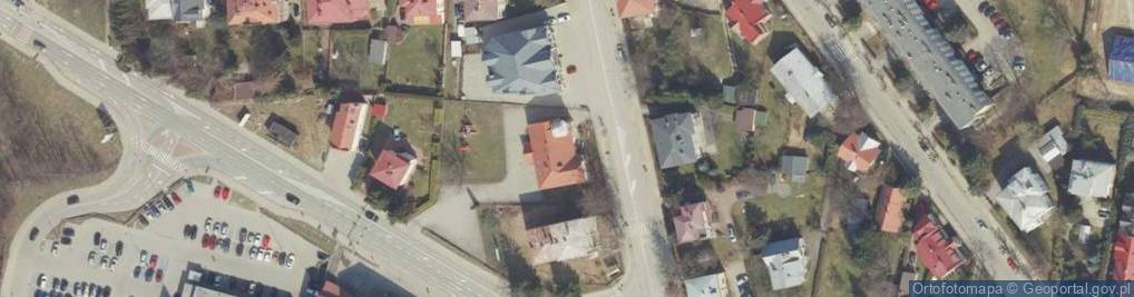 Zdjęcie satelitarne Terapeutyczne Niepubliczne Przedszkole Guziczek