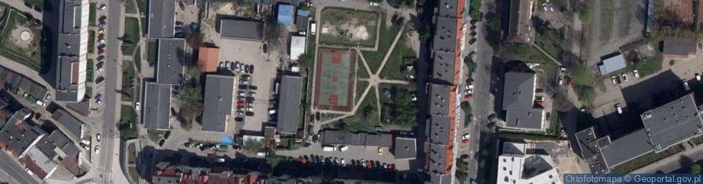 Zdjęcie satelitarne Przejście graniczne Zgorzelec-Görlitz (drogowe) I