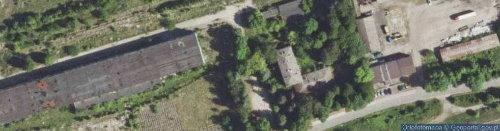 Zdjęcie satelitarne Koniecpolskie Zakłady Płyt Pilśniowych