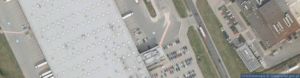Zdjęcie satelitarne Lidl Magazyn