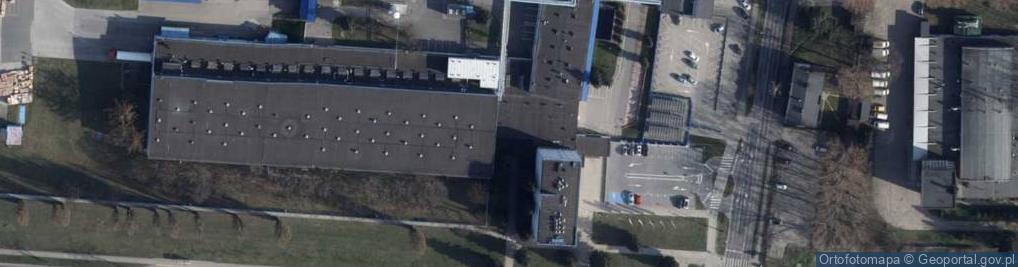 Zdjęcie satelitarne Philips Lighting Oddział w Pabianicach