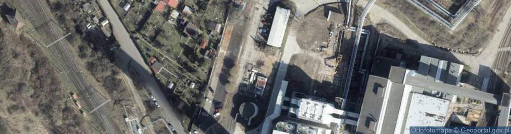 Zdjęcie satelitarne Przeszkoda lotnicza