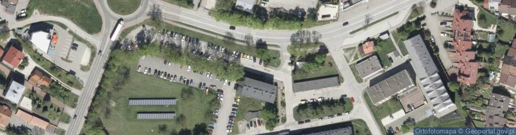 Zdjęcie satelitarne Affidea Polska. Centrum Diagnostyczne w Busku-Zdroju