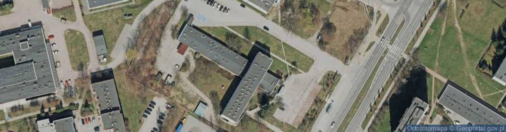 Zdjęcie satelitarne Affidea Polska. Centrum Diagnostyczne w Kielcach