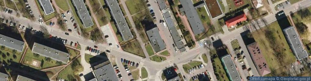 Zdjęcie satelitarne Garnizonowa Przychodnia Lekarska Samodzielny Publiczny Zakład Opieki Zdrowotnej w Modlinie