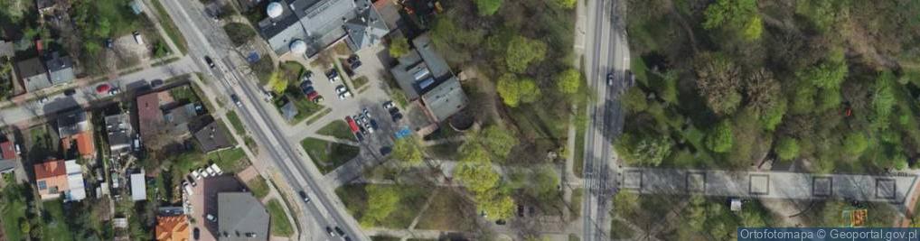 Zdjęcie satelitarne Miejski Zespół Przychodni Rejonowych w Zgierzu