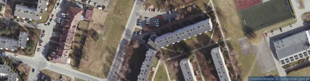 Zdjęcie satelitarne NZOZ Mati-Med