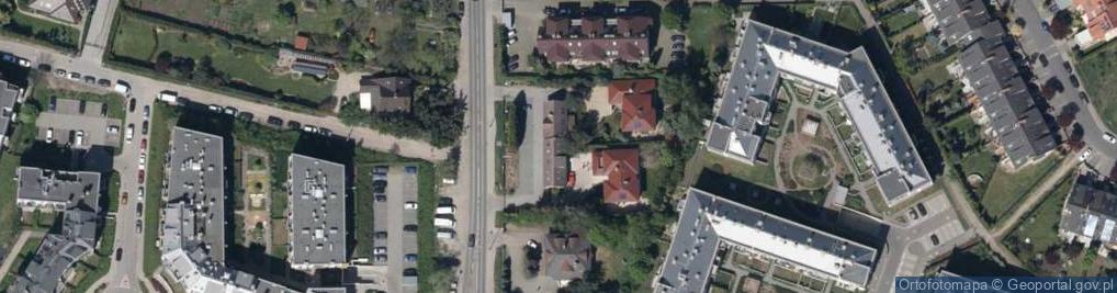 Zdjęcie satelitarne Podolog Wrocław - Leczenie Stóp Wrocław