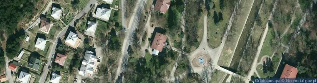 Zdjęcie satelitarne Przychodnia Uzdrowiskowa - willa Opatrzność