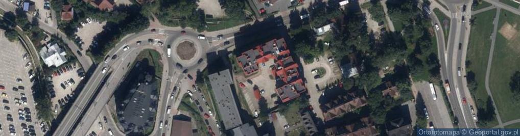 Zdjęcie satelitarne Tatrzańskie Centrum Optyczno-Okulistyczne