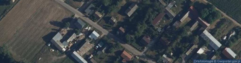 Zdjęcie satelitarne Wiejski Ośrodek Zdrowia w Czerwonce