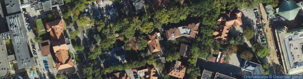 Zdjęcie satelitarne Wojewódzkie Centrum Onkologii