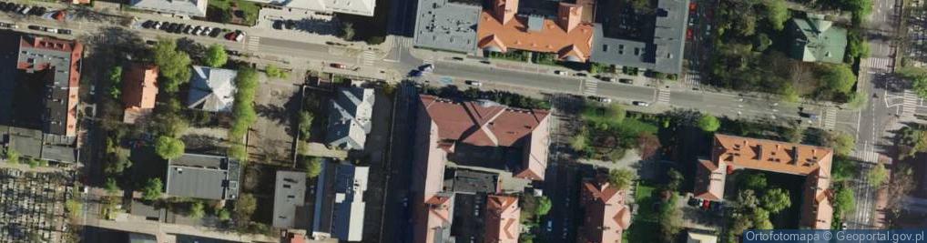 Zdjęcie satelitarne Zespół Wojewódzkich Poradni Specjalistycznych w Katowicach