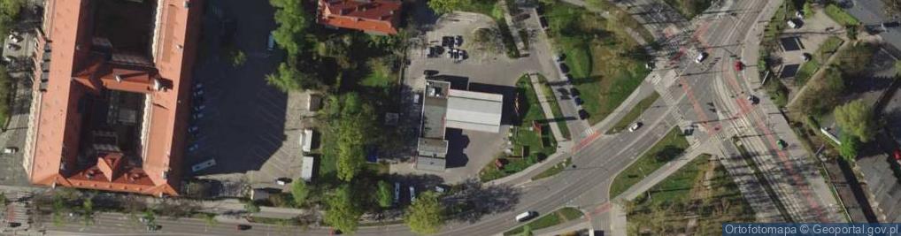 Zdjęcie satelitarne Wypożyczalnia Przyczepy
