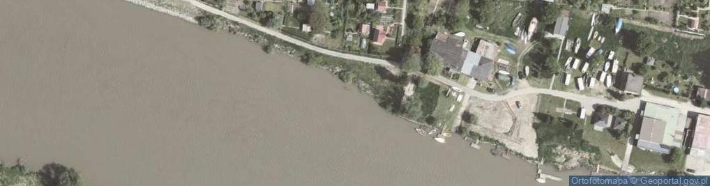 Zdjęcie satelitarne Jacht Klub Polski Kraków- rz. Wisła [L87