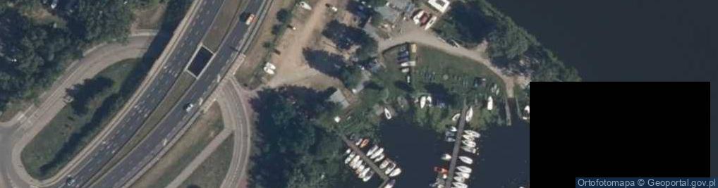 Zdjęcie satelitarne Przystań Marina Zegrze - WTW Port Kruszywa
