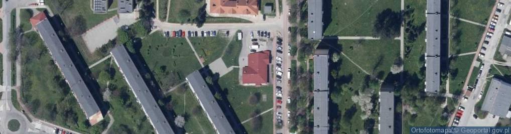 Zdjęcie satelitarne PSS Społem nr 40 Spożywczy