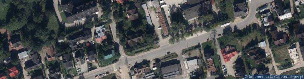 Zdjęcie satelitarne Sarnia Skałka