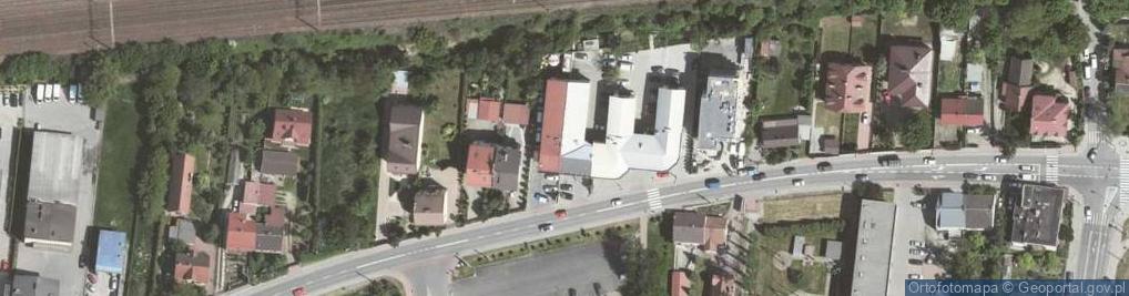 Zdjęcie satelitarne Centrum Terapii Przystań