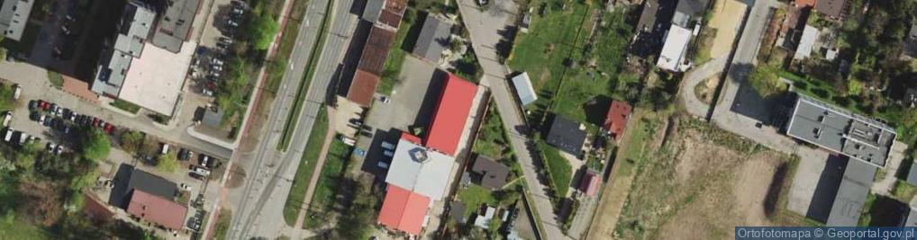 Zdjęcie satelitarne Maro-Med Badania psychotechniczne Sosnowiec