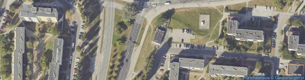 Zdjęcie satelitarne Hubertus