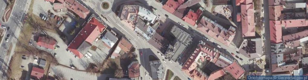 Zdjęcie satelitarne Piwnica