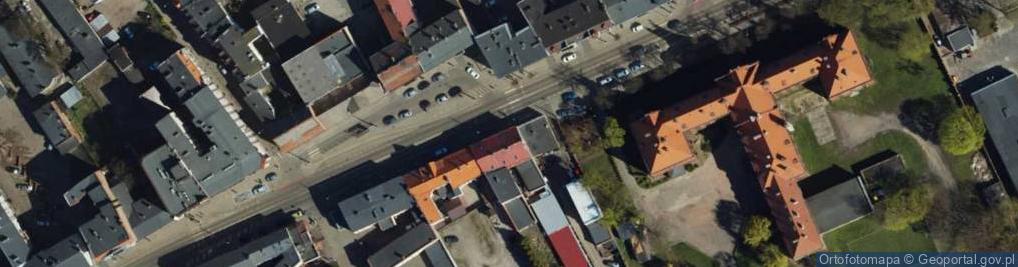 Zdjęcie satelitarne Pub Ajax Barabara Widawska Marian Karczewski