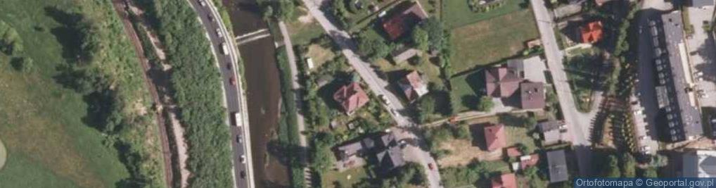 Zdjęcie satelitarne Pub Góralski Watra