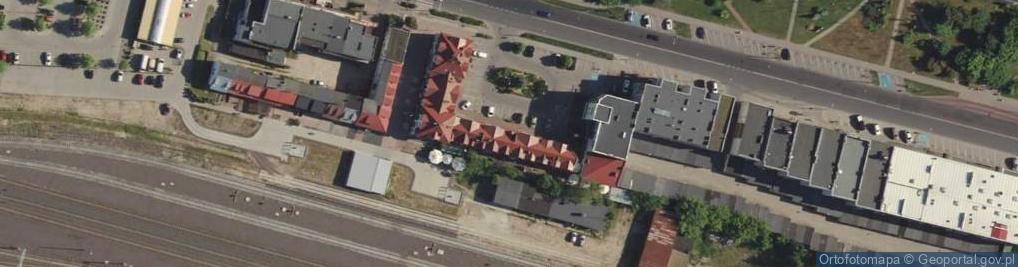Zdjęcie satelitarne Pub Kredens