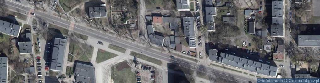 Zdjęcie satelitarne Pub Włodzimierz Graczyk Marcin Spałek