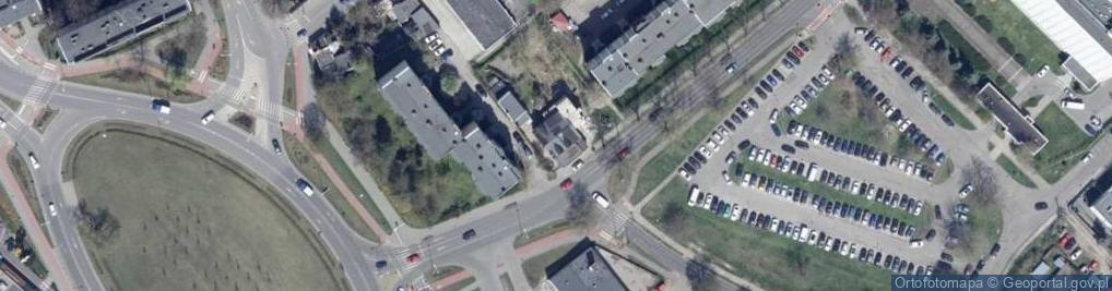 Zdjęcie satelitarne Pub