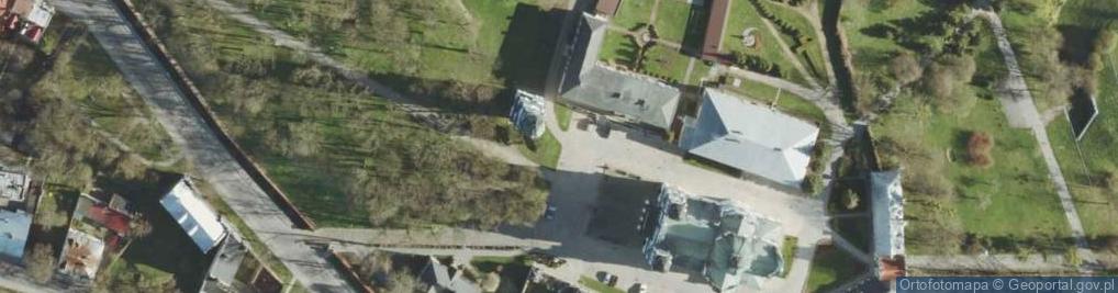 Zdjęcie satelitarne Taras widokowy na Wieży Mariackiej