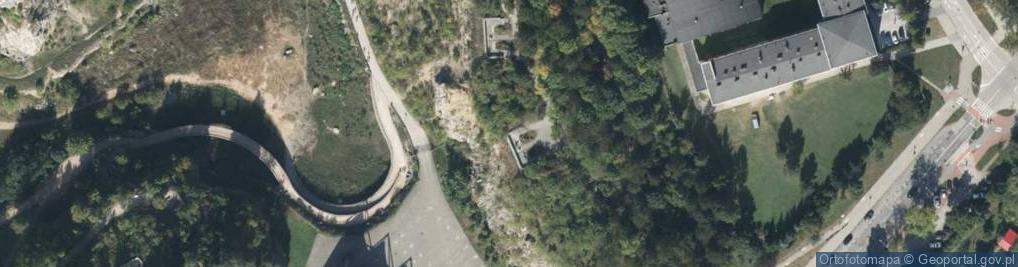 Zdjęcie satelitarne Taras widokowy