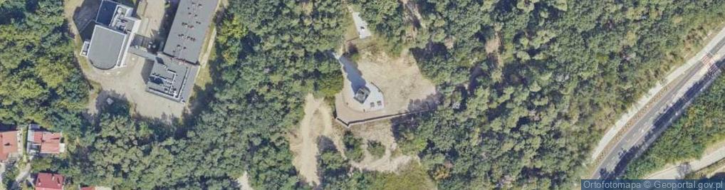 Zdjęcie satelitarne Taras widokowy