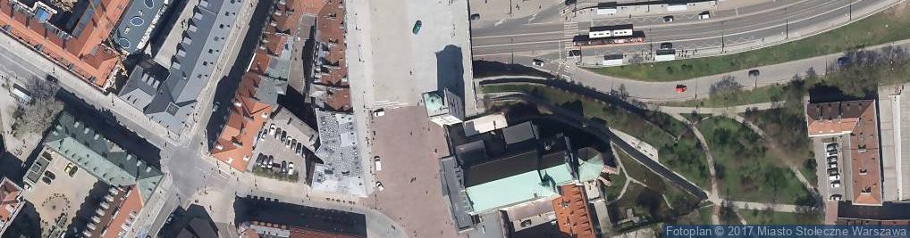 Zdjęcie satelitarne Wieża kościoła św. Anny
