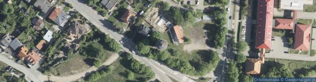 Zdjęcie satelitarne Wieża wodna z Heimatmuseum