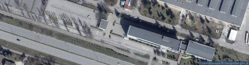 Zdjęcie satelitarne Centrum Likwidacji Szkód