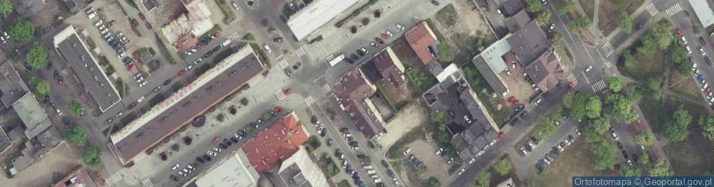 Zdjęcie satelitarne PZU - Punkt Obsługi Klienta PZU SA w Żyrardowie