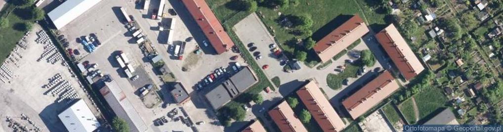 Zdjęcie satelitarne Raben Polska Sp. z o.o. Biuro sprzedażowe w Koszalinie