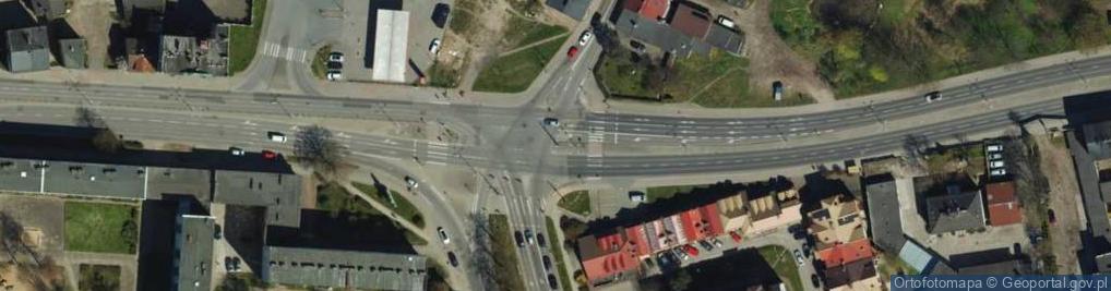 Zdjęcie satelitarne Radiowóz z kamerą