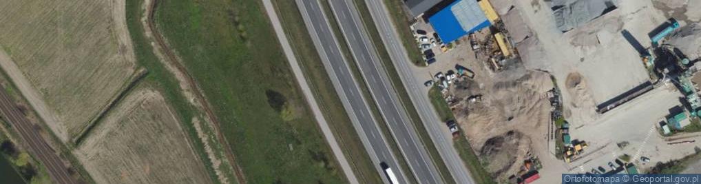 Zdjęcie satelitarne Radiowóz z kamerą