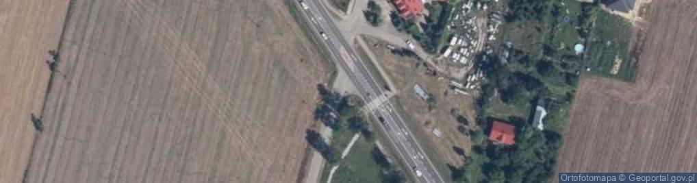 Zdjęcie satelitarne Radiowóz z kamerą