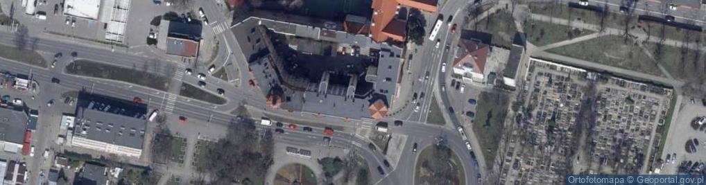 Zdjęcie satelitarne Radiowóz z kamerą