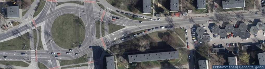 Zdjęcie satelitarne Radiowóz z kamerą